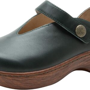 Alegria Women's Opheliah Tree Hugs Comfort Shoes V-Cut Leather Mary Jane 5-5.5 M US