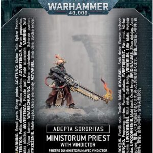 Warhammer 40K - ADEPTA SORORITAS: MINISTORUM Priest with VINDICTOR