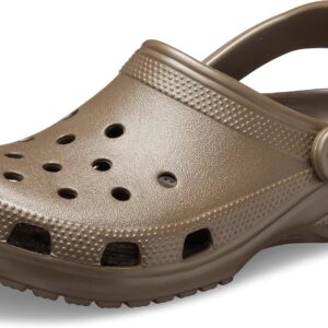 Crocs Unisex-Adult Classic Clogs, Chocolate, 4 Men/6 Women