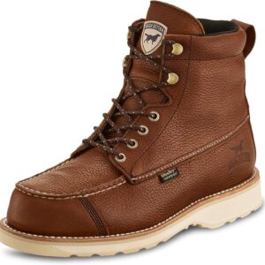 Irish Setter, Wingshooter, Men’s, 7", Waterproof, Hunting Boot, Amber, 8 D (Medium)