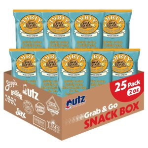 Dirty Kettle Potato Chips, Maui Onion, 2 oz. Bags (25 Count), Gluten Free, Skins On, Crunchy Chips, Great for Lunches or Snacking on the Go