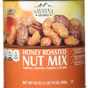Savanna Orchards Gourmet Honey Roasted Nut Mix, 30 Oz (na)