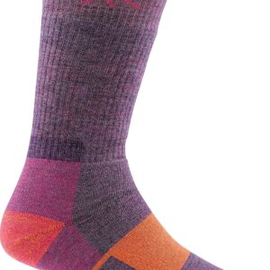 Darn Tough Vermont Merino Wool Boot Socks Full Cushion Plum Heather MD (US 7.5-9.5)
